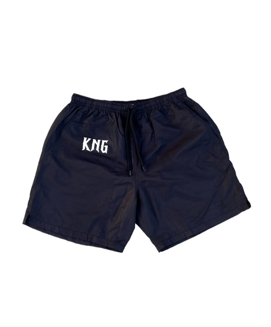 Nylon Shorts Black/White